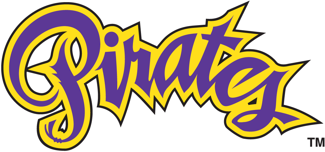 East Carolina Pirates 1999-2013 Wordmark Logo 04 vinyl decal